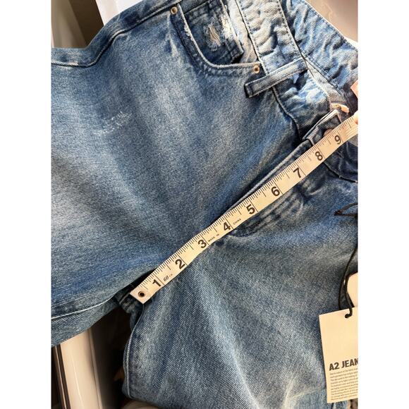 NWT A2 Jeans The Perfect Mid-rise Size 3 (like a 27-28 waist) Ankle Jeans - Picture 9 of 11